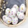 Easter stickers on the eggs of "Holy Easter" 14.5 x 7.5 cm.