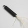 Girlynda "Horse tail" 10 threads of 1 m, IP20, silver thread, 100 LED, glow of multi (RGB), overflows, 12 V