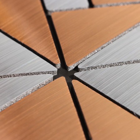 Self-adhesive panel 30*30cm soft geometry bronze-serebro-1