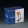 Domino glass glass, 65 ml, 6 pcs