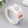 Stick Paper "Unicorn and Donuts" D = 2.5 cm 500 pcs in a roll 3x6.5x6.5 cm