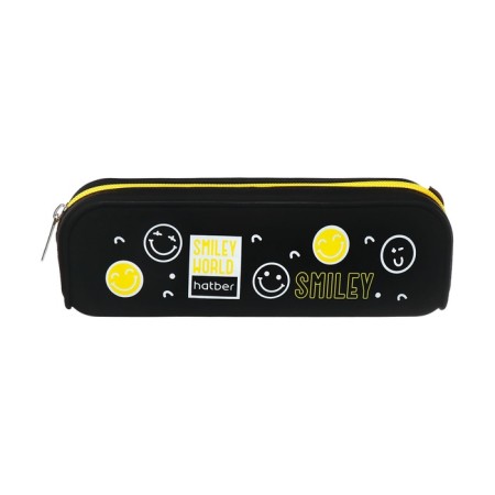 Penal soft, 1 compartment, 60 x 200 x 50 mm, voluminous, silicone, Hatber "Mir smiles"-1