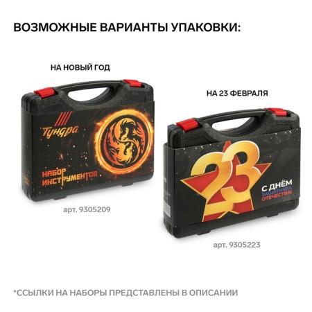 A set of tools in the case of the tundra, universal, 46 items-3