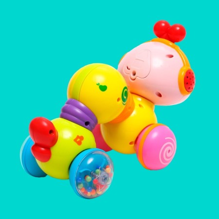 Musical toy "caterpillar", light and sound effects-7