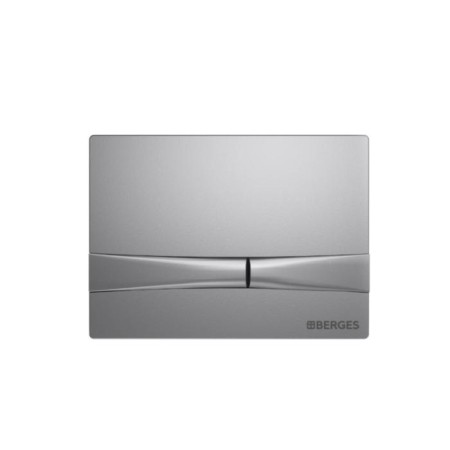 Berges Novum F2 control button for hidden installation systems, matte chrome
