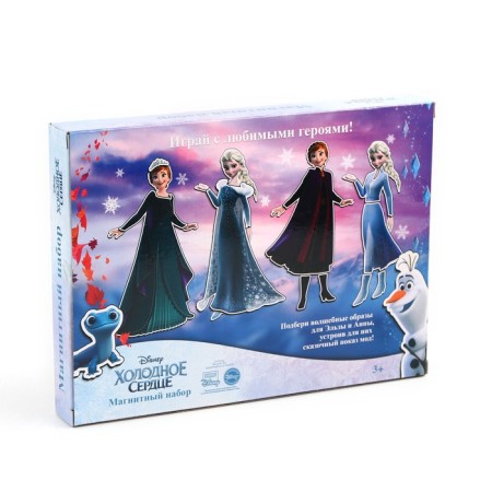 Magnetic set "Cold Heart: Elsa and Anna", in the box-7