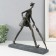 Polystone souvenir "A man with an umbrella. On a date" for metal 31.7x12x34.4 cm