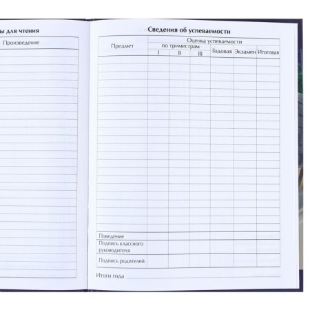 School diary, grade 1-11 in a hard cover, partial UV Lac, 40 l, transformers-2
