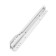 Roller guides tundra, l = 250 mm, thickness 0.8 mm, white, 2 pcs.