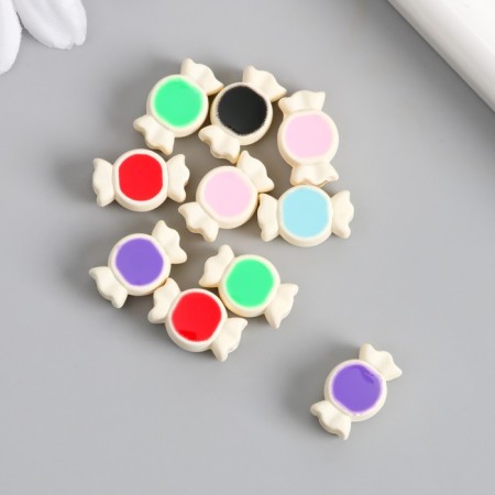 Busina for creativity plastic "Cande" mix 0.8x1x1.5 cm-1