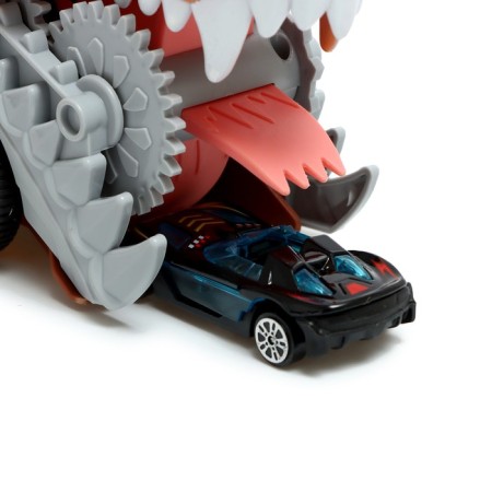 Parking Autotrak "Monster attack. Dinosaur ", light, 1 machine, launching installation-3