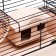 Mini cell for rodents "Pijon" No. 1, equipped, 27 x 15 x 13 cm, beige