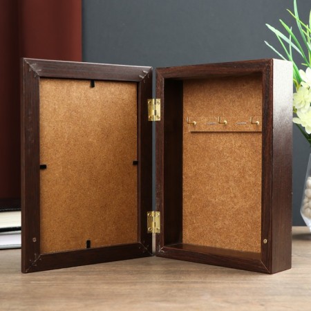 Key "Home Black Black-gold" wenge 15x21 cm-2