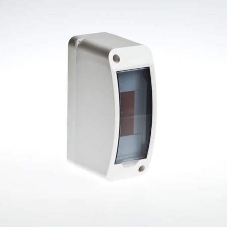 Box Ruvinyl 68302 OP 2MOD, IP40, white-pro-transparent