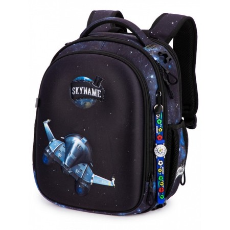 Frame backpack, 37 x 29 x 18 cm, Skyname R4 + bag for shoes, watches, blue R4-420-m-2