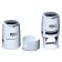 Equipment for round printing automatic Colop Printer R40, diameter 41.5 mm, with a lid, white body