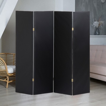 Fabric screen "Oxford" black 200x160 cm