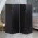 Fabric screen "Oxford" black 200x160 cm