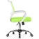 Children's armchair Ergoplus metal/fabric, chrome/green 61x55x84 cm