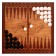 Game table 3 in 1: checkers, chess, backgammon
