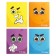 A notebook of 96 sheets in Calligrata Smiley Call, cover coated cardboard, offset unit, mix