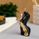 Figure candle "Women's Body No. 1" Black with a whip 9cm