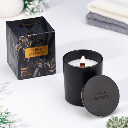Aromatic candle "Breesal, Terra Mystica", Bobs Tonka, Vanil, Grapefruit