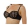 Women's bras of Lengy, size 70a, black color with silver peon