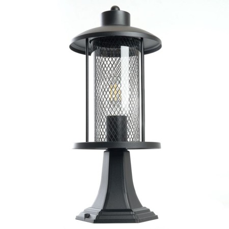 Sadovo-park lamp Feron PL724, IP44, E27, 60 W, 180x180x400 mm, black color-6