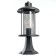 Sadovo-park lamp Feron PL724, IP44, E27, 60 W, 180x180x400 mm, black color