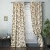 Set of curtains "Dryada", size 170 x 270 cm - 2 pcs, brown color