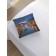 Decorative pillowcase "Lighted river", on a zipper, size 45x45 cm