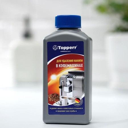 Topperr scale removal for coffee machine, concentrate, 250 ml