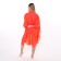 Tunic is a beach female, red color, size 46