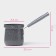 Turk Dolyana “Marble Gray”, 350 ml, D = 8 cm, 19.5 × 8.5 × 12 cm, plastic handle, anti -stick coating, induction, color gray