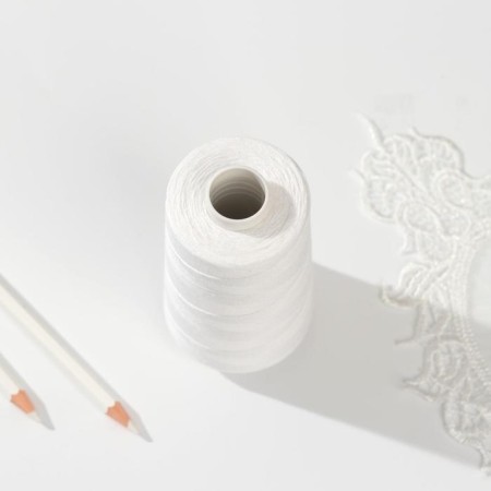 Threads 100lh, 1000 m, white color No. 0101-2