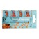 Bookmarks with adhesive edge paper 25x67 mm, Erichkrause Happy Capy, 80 sheets