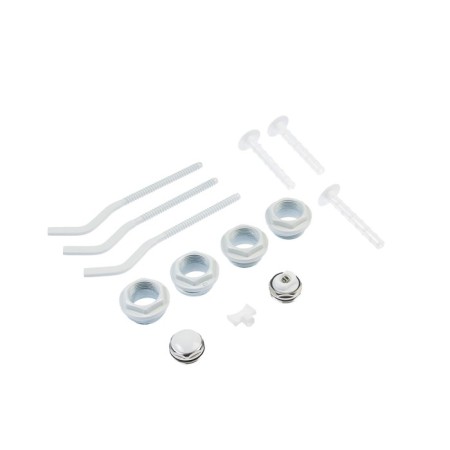 A set for connecting the radiator OTMO, 1 x 3/4 ", with three brackets, in a blist-1