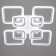 Causteen with PDD 59117/8WT LED 240W 3000-6000K Dimmer white 55x55x10 cm Bayerluux