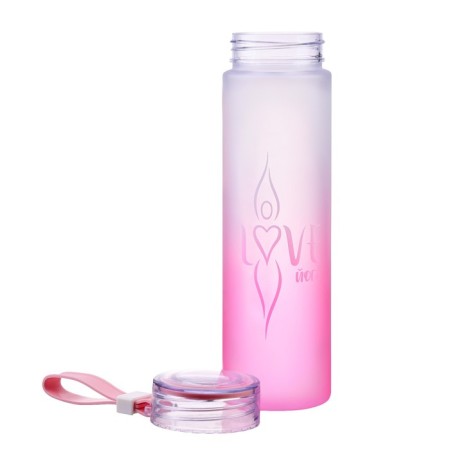 Water bottle, 460 ml, "Love Yoga"-1