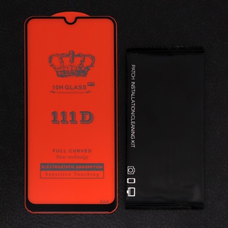 Protective glass 2.5D TFN for Samsung M22, full glue, black-1