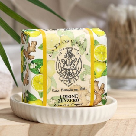 La Florentina Lemon-Ginger soap, 106 g
