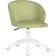 Computer chair Plastic Plastic/velor, white/green 59x60x78 cm
