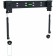 GMP 3002 bracket, fixed, 26-47 ", up to 50 kg, 14.5 mm from ST, black