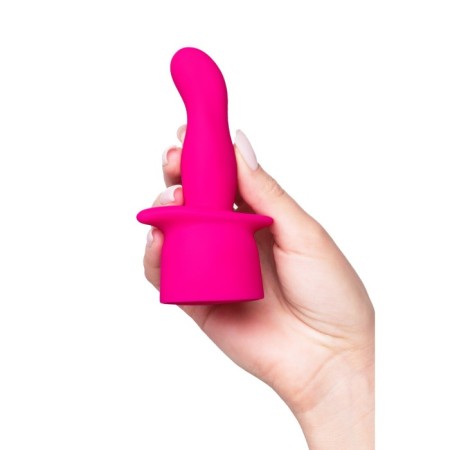 Love Magic massager, silicone, pink, 12 cm-4