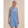 Female dress, size m, blue color