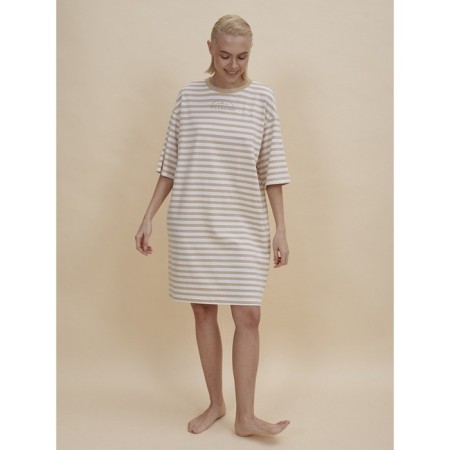 Female dress, size Xs, sandy color-6