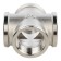 Cross Stout SFT-0031-000001, 1 ", internal/internal thread, nickelled brass