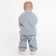 Children's costume (jumper and trousers) minku color gray, height 80-86 cm