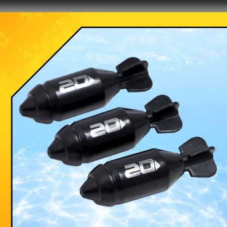 Game set "Submarine", shoots rockets, mobile elements, dark gray color-8